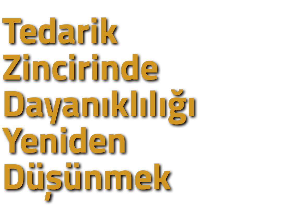 Tedarik Zincirinde Dayan kl l   Yeniden D   nmek