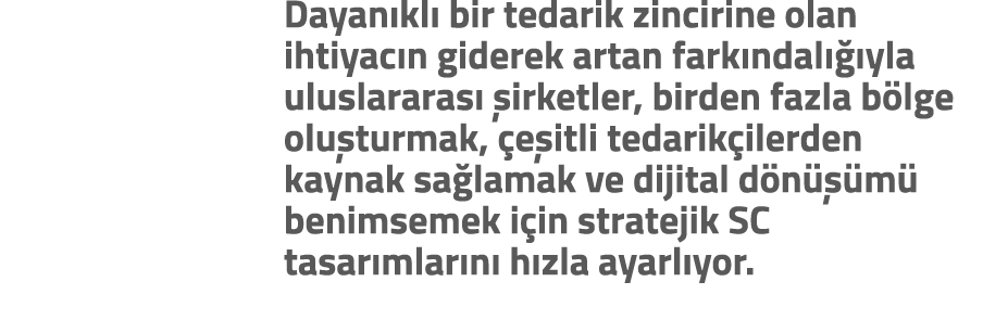 Dayan kl bir tedarik zincirine olan ihtiyac n giderek artan fark ndal   yla uluslararas   irketler, birden fazla b l...