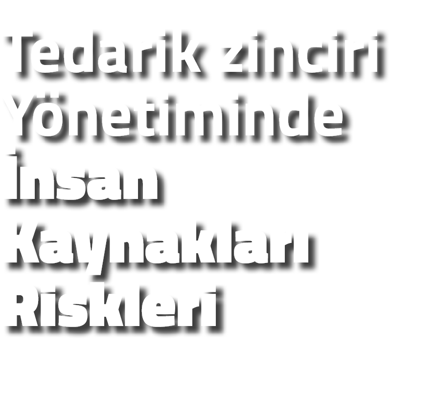 Tedarik zinciri Y netiminde nsan Kaynaklar  Riskleri