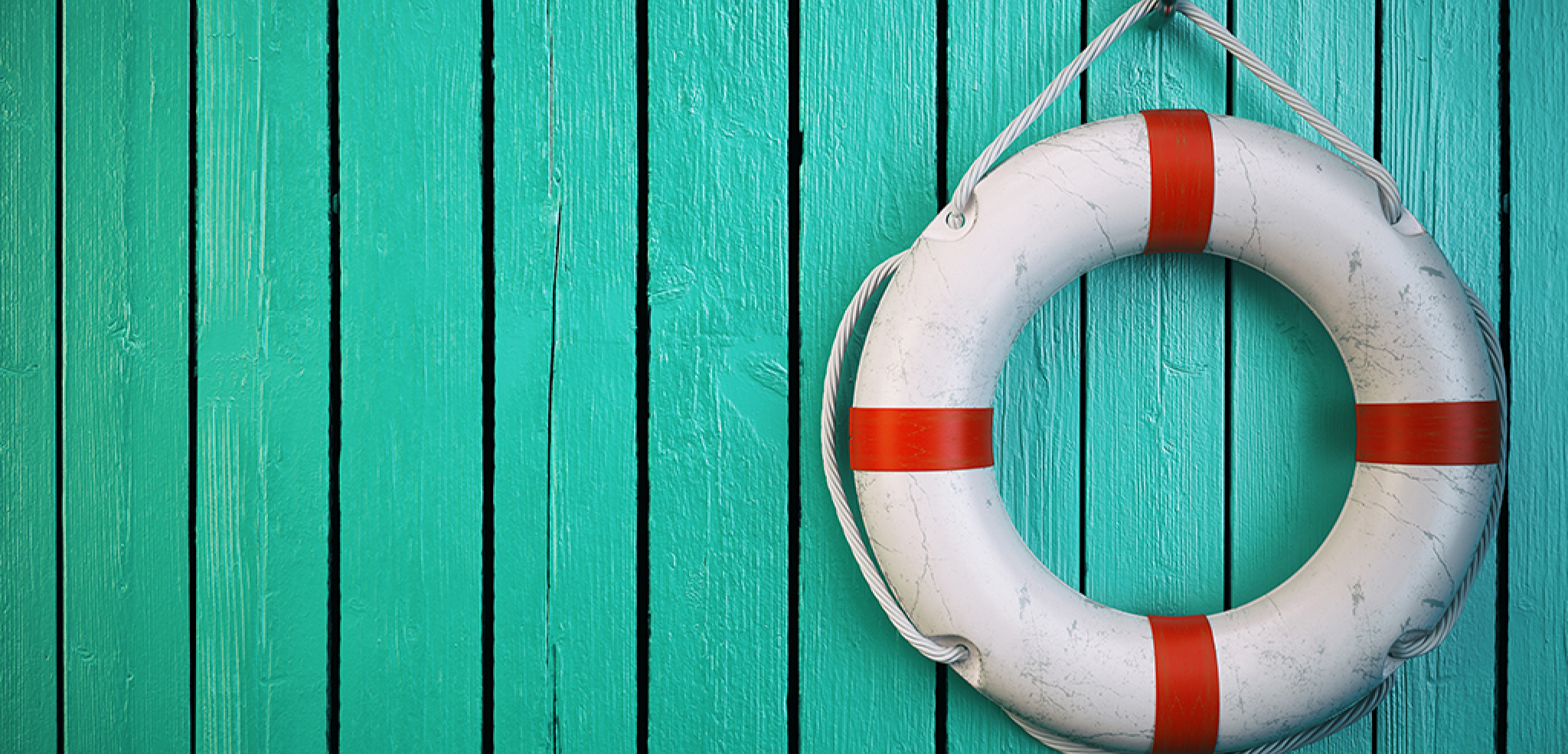 Life belt or rescue ring on wooden wall  Salvation  protection and security concept  3d illustration