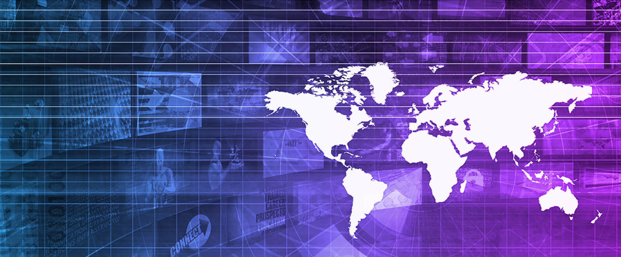 International Logistics and Supply Chain Concept Background