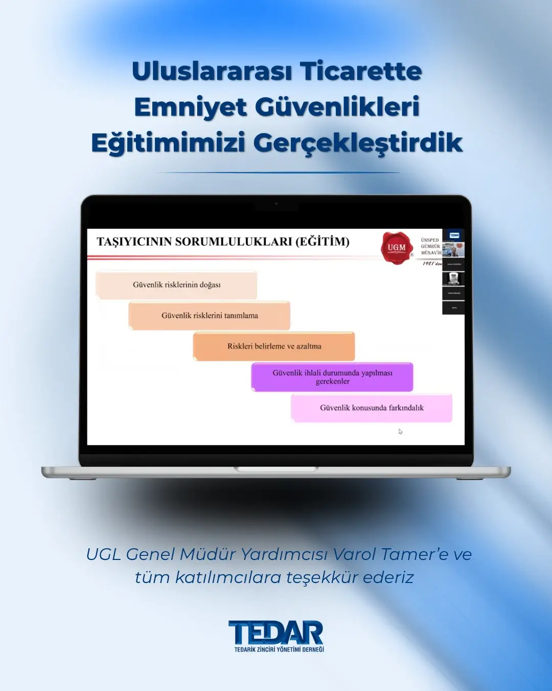 Uluslararası Ticarette Emniyet ve Güvenlik Eğitimi